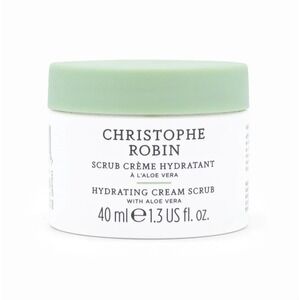 Christophe Robin Hydrating Cream Scrub Aloe Vera Gentle Pre-Wash 40ml